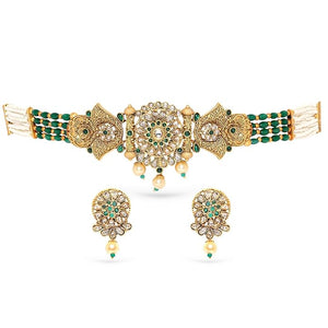 Artificial  Jewellery Only, Pendant & Choker Styles with Earrings – Ideal for Bridal Occasions