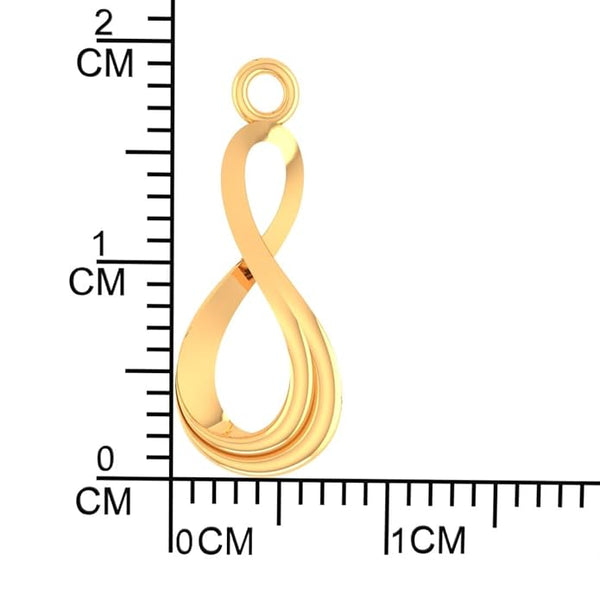Artificial  Jewellery Only，Dainty Hanging Earrings For Women & Girls With An Infinite Shape