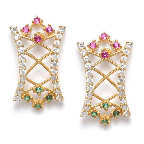 Artificial  Jewellery Only，UNNIYARCHA minimal  Plated 92.5 Silver Studs, Sterling Silver Jewellery with Certificate of Authenticity & 925 Earrings for Women Silver