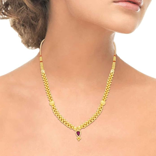 Artificial  Jewellery Only,WHP Jewellers  Necklace (Thushi) For Women, Bis Hallmark Choker Necklace For Women