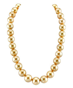 Artificial  Jewellery Only,UrusGems Golden South Sea Pearl Necklace