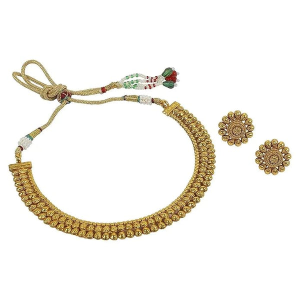 Artificial  Jewellery Onlym, Jewels  Traditional Stylish  Necklace with Earrings for Women & Girls