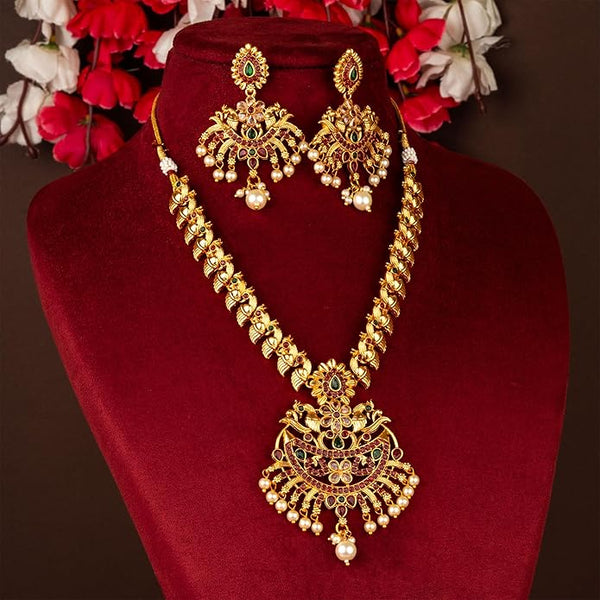 Artificial  Jewellery Only,Sasitrends Classic Matte   Necklace Set